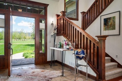 Discover unparalleled elegance and comfort in this stunning on Teton Springs Resort and Club in Idaho - for sale on GolfHomes.com, golf home, golf lot