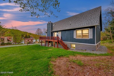 Experience the perfect blend of modern luxury and serene on The Hideout Golf in Pennsylvania - for sale on GolfHomes.com, golf home, golf lot