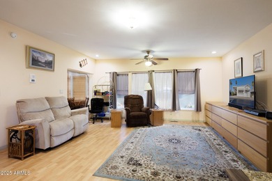 Welcome home to this beautifully designed 1,100 sq. ft on Palm Creek Golf and RV Resort in Arizona - for sale on GolfHomes.com, golf home, golf lot