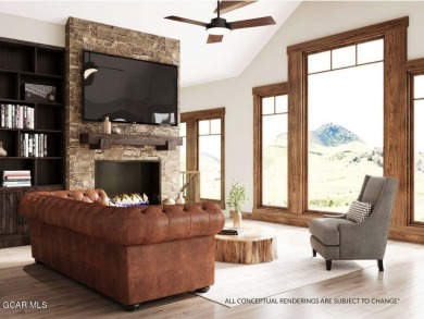 Nestled into the gentle slope of a mountain ridge, this on Headwaters Golf Course At Granby Ranch in Colorado - for sale on GolfHomes.com, golf home, golf lot