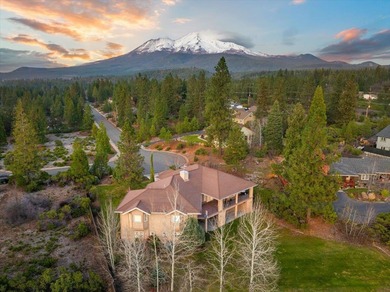 MOUNT SHASTA LUXURY LIVING ON THE 9TH HOLE. This 5,204 SF custom on Mount Shasta Resort in California - for sale on GolfHomes.com, golf home, golf lot