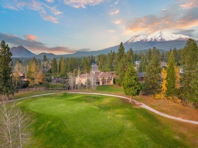 MOUNT SHASTA LUXURY LIVING ON THE 9TH HOLE. This 5,204 SF custom on Mount Shasta Resort in California - for sale on GolfHomes.com, golf home, golf lot