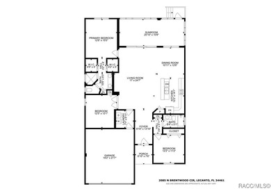 This well appointed home certainly won't disappoint! With 3 on Brentwood Farms Golf Club in Florida - for sale on GolfHomes.com, golf home, golf lot