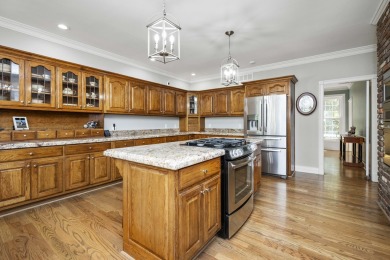 Experience timeless elegance in this custom-built Kentucky on Greenbrier Golf and Country Club in Kentucky - for sale on GolfHomes.com, golf home, golf lot