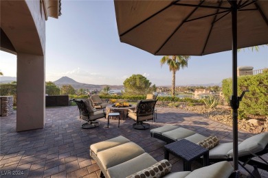 Welcome to this impeccably maintained home situated on a very on South Shore At Lake Las Vegas in Nevada - for sale on GolfHomes.com, golf home, golf lot