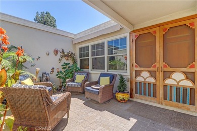 Welcome to this charming 2-bedroom, 2-bath casita in a 55+ on Laguna Woods Village Golf Course in California - for sale on GolfHomes.com, golf home, golf lot