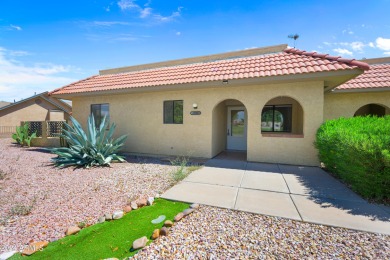 Welcome to this beautifully remodeled 2-bedroom end-unit on Tierra Grande Golf Club in Arizona - for sale on GolfHomes.com, golf home, golf lot