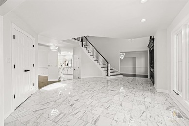 Experience refined living in this stunning custom brick estate on Crystal Tree Golf and Country Club in Illinois - for sale on GolfHomes.com, golf home, golf lot