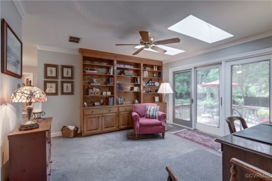 What a Stunner!! All brick, custom, first floor living at its on Willow Oaks Country Club in Virginia - for sale on GolfHomes.com, golf home, golf lot