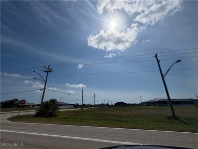 This cleared lot is located in an area experiencing significant on Burnt Store Golf Club in Florida - for sale on GolfHomes.com, golf home, golf lot
