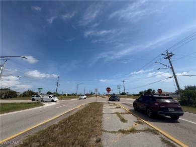 This cleared lot is located in an area experiencing significant on Burnt Store Golf Club in Florida - for sale on GolfHomes.com, golf home, golf lot