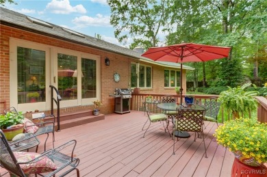 What a Stunner!! All brick, custom, first floor living at its on Willow Oaks Country Club in Virginia - for sale on GolfHomes.com, golf home, golf lot
