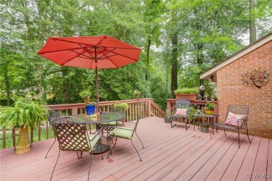 What a Stunner!! All brick, custom, first floor living at its on Willow Oaks Country Club in Virginia - for sale on GolfHomes.com, golf home, golf lot