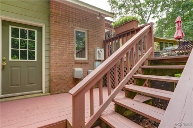 What a Stunner!! All brick, custom, first floor living at its on Willow Oaks Country Club in Virginia - for sale on GolfHomes.com, golf home, golf lot