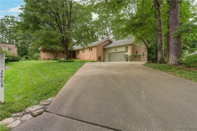 What a Stunner!! All brick, custom, first floor living at its on Willow Oaks Country Club in Virginia - for sale on GolfHomes.com, golf home, golf lot