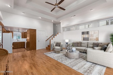 This ''Stick built'', 1 bed, 1 1/2 bath home is large enough for on Great Eagle Golf Club in Arizona - for sale on GolfHomes.com, golf home, golf lot