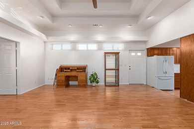 This ''Stick built'', 1 bed, 1 1/2 bath home is large enough for on Great Eagle Golf Club in Arizona - for sale on GolfHomes.com, golf home, golf lot