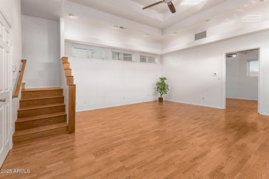 This ''Stick built'', 1 bed, 1 1/2 bath home is large enough for on Great Eagle Golf Club in Arizona - for sale on GolfHomes.com, golf home, golf lot