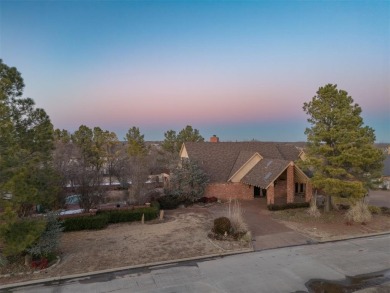 Situated on two expansive lots with breathtaking golf course on Shawnee Country Club in Oklahoma - for sale on GolfHomes.com, golf home, golf lot