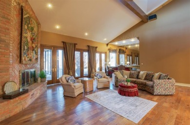 Situated on two expansive lots with breathtaking golf course on Shawnee Country Club in Oklahoma - for sale on GolfHomes.com, golf home, golf lot