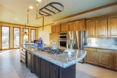 Situated on two expansive lots with breathtaking golf course on Shawnee Country Club in Oklahoma - for sale on GolfHomes.com, golf home, golf lot