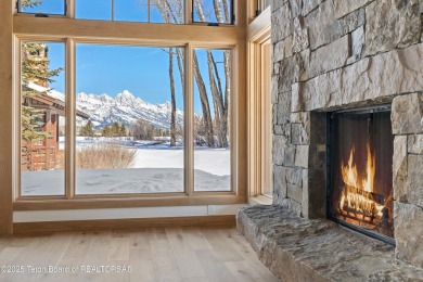 The only newly built cabin of its kind at Jackson Hole Golf & on Jackson Hole Golf and Tennis Club in Wyoming - for sale on GolfHomes.com, golf home, golf lot