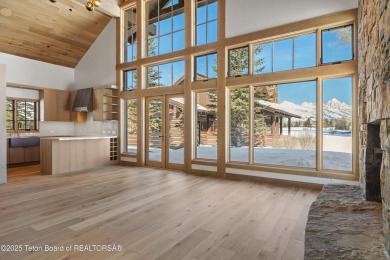 The only newly built cabin of its kind at Jackson Hole Golf & on Jackson Hole Golf and Tennis Club in Wyoming - for sale on GolfHomes.com, golf home, golf lot