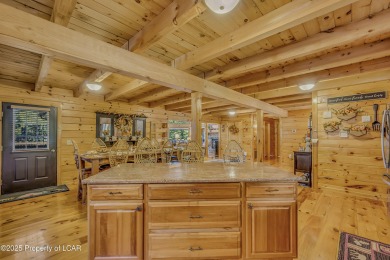 Stunning custom-built log chalet in desirable Eagle Rock Resort on Eagle Rock Golf and Ski Resort in Pennsylvania - for sale on GolfHomes.com, golf home, golf lot