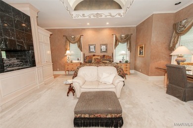 Step into the timeless elegance of this French Provincial on Wynlakes Golf and Country Club in Alabama - for sale on GolfHomes.com, golf home, golf lot