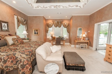 Step into the timeless elegance of this French Provincial on Wynlakes Golf and Country Club in Alabama - for sale on GolfHomes.com, golf home, golf lot