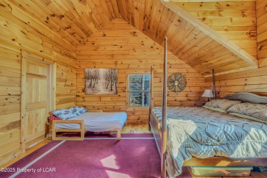 Stunning custom-built log chalet in desirable Eagle Rock Resort on Eagle Rock Golf and Ski Resort in Pennsylvania - for sale on GolfHomes.com, golf home, golf lot