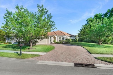 Beautiful and move-in ready CBS one-story pool home is privately on Eagle Marsh Golf Club in Florida - for sale on GolfHomes.com, golf home, golf lot