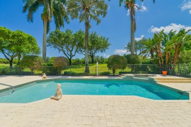 Beautifully appointed, welcoming home with split bedrooms and on Bocaire Country Club in Florida - for sale on GolfHomes.com, golf home, golf lot