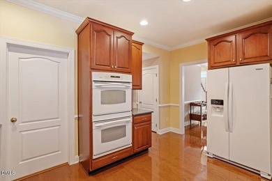 Prime End-Unit Townhome Overlooking the 7th Tee in Brier Creek on Brier Creek Country Club in North Carolina - for sale on GolfHomes.com, golf home, golf lot