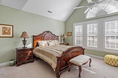 Prime End-Unit Townhome Overlooking the 7th Tee in Brier Creek on Brier Creek Country Club in North Carolina - for sale on GolfHomes.com, golf home, golf lot