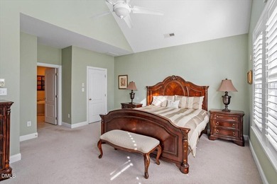 Prime End-Unit Townhome Overlooking the 7th Tee in Brier Creek on Brier Creek Country Club in North Carolina - for sale on GolfHomes.com, golf home, golf lot