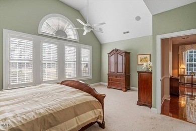 Prime End-Unit Townhome Overlooking the 7th Tee in Brier Creek on Brier Creek Country Club in North Carolina - for sale on GolfHomes.com, golf home, golf lot