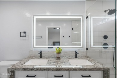 This beautifully updated 3-bedroom, 2-bath residence with on Sanctuary Golf Course At WestWorld in Arizona - for sale on GolfHomes.com, golf home, golf lot