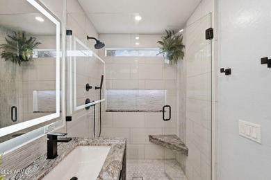 This beautifully updated 3-bedroom, 2-bath residence with on Sanctuary Golf Course At WestWorld in Arizona - for sale on GolfHomes.com, golf home, golf lot