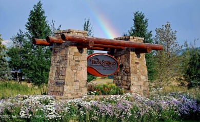 This is a golf side forest cabin lot on Blackfoot Trail on Teton Springs Resort and Club in Idaho - for sale on GolfHomes.com, golf home, golf lot