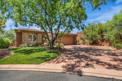 This 3-bedroom, 3-bathroom home at Entrada Golf Course on Entrada at Snow Canyon in Utah - for sale on GolfHomes.com, golf home, golf lot