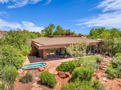 This 3-bedroom, 3-bathroom home at Entrada Golf Course on Entrada at Snow Canyon in Utah - for sale on GolfHomes.com, golf home, golf lot