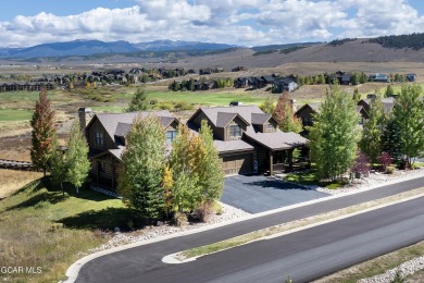 This stunning mountain retreat offers a perfect blend of rustic on Grand Elk Ranch and Club in Colorado - for sale on GolfHomes.com, golf home, golf lot