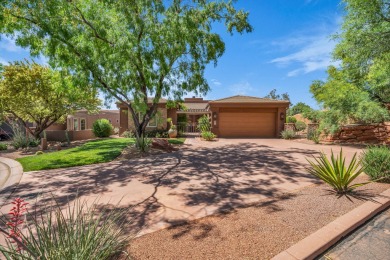 This 3-bedroom, 3-bathroom home at Entrada Golf Course on Entrada at Snow Canyon in Utah - for sale on GolfHomes.com, golf home, golf lot