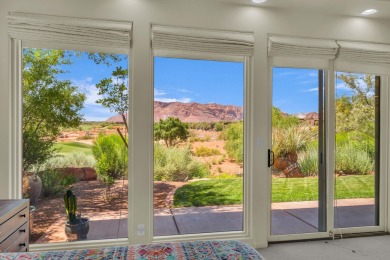 This 3-bedroom, 3-bathroom home at Entrada Golf Course on Entrada at Snow Canyon in Utah - for sale on GolfHomes.com, golf home, golf lot