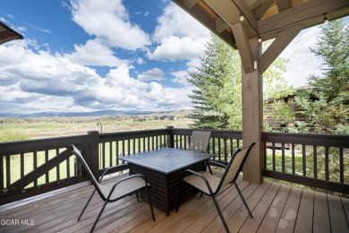 This stunning mountain retreat offers a perfect blend of rustic on Grand Elk Ranch and Club in Colorado - for sale on GolfHomes.com, golf home, golf lot