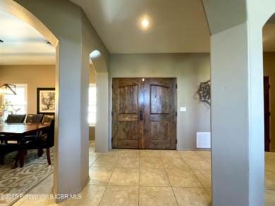 Luxury can become a habit in this elegant Earth & Stone custom on San Juan Country Club in New Mexico - for sale on GolfHomes.com, golf home, golf lot