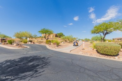 Just WOW!! Fantastic elevated custom homesite in the exclusive on Gold Canyon Golf Resort - Sidewinder in Arizona - for sale on GolfHomes.com, golf home, golf lot