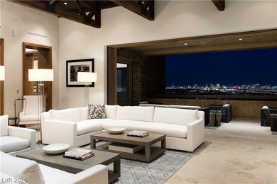 Spectacular home perched high above the city with stunning on Red Rock Country Club in Nevada - for sale on GolfHomes.com, golf home, golf lot