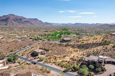 Just WOW!! Fantastic elevated custom homesite in the exclusive on Gold Canyon Golf Resort - Sidewinder in Arizona - for sale on GolfHomes.com, golf home, golf lot